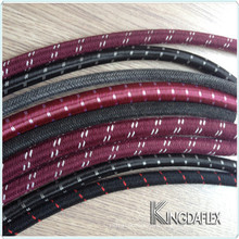 High Temperature Outer Textile Braided Colored Flexible Gasoline Hose